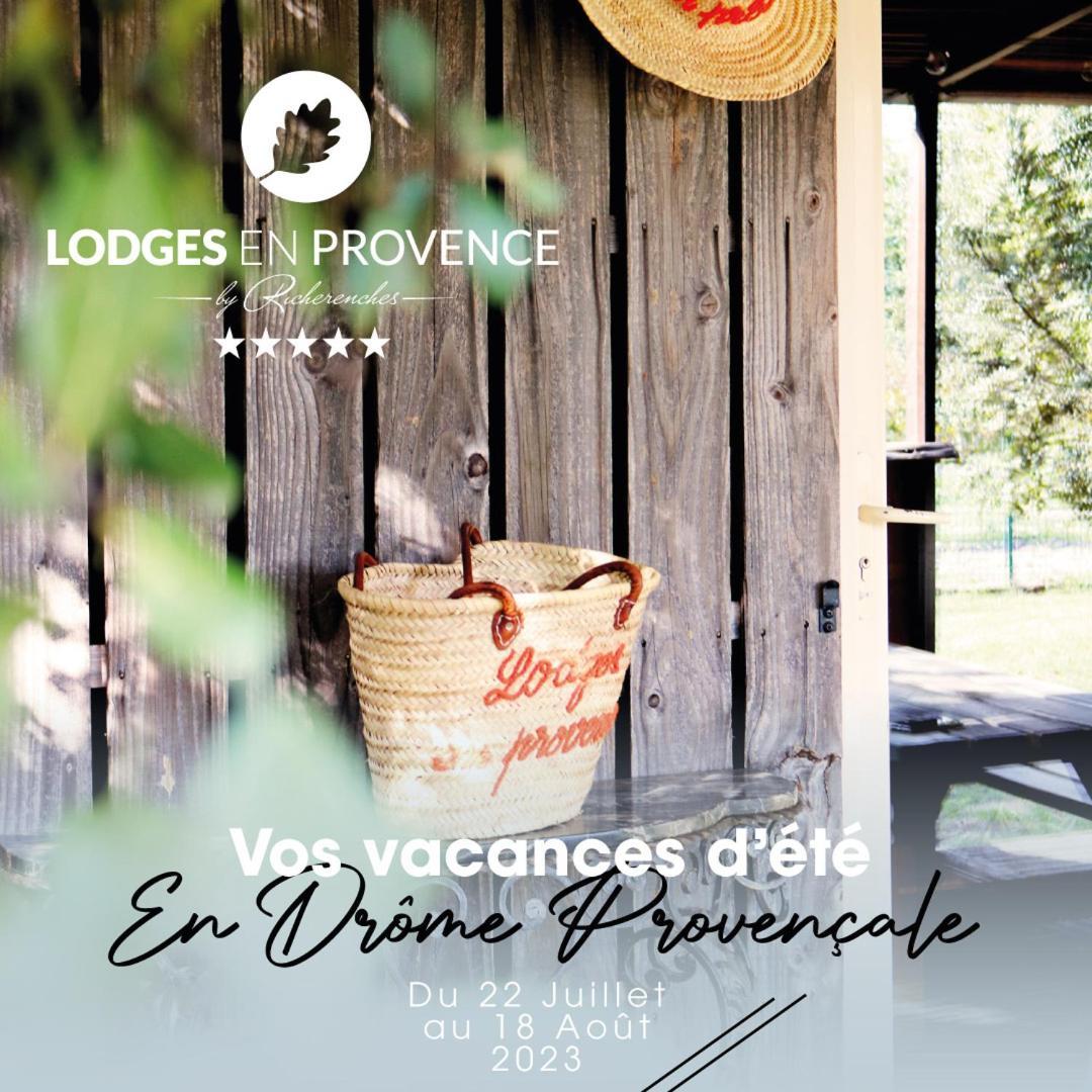 Lodges En Provence - Ecogites & Restaurant Insolites Richerenches Exteriér fotografie