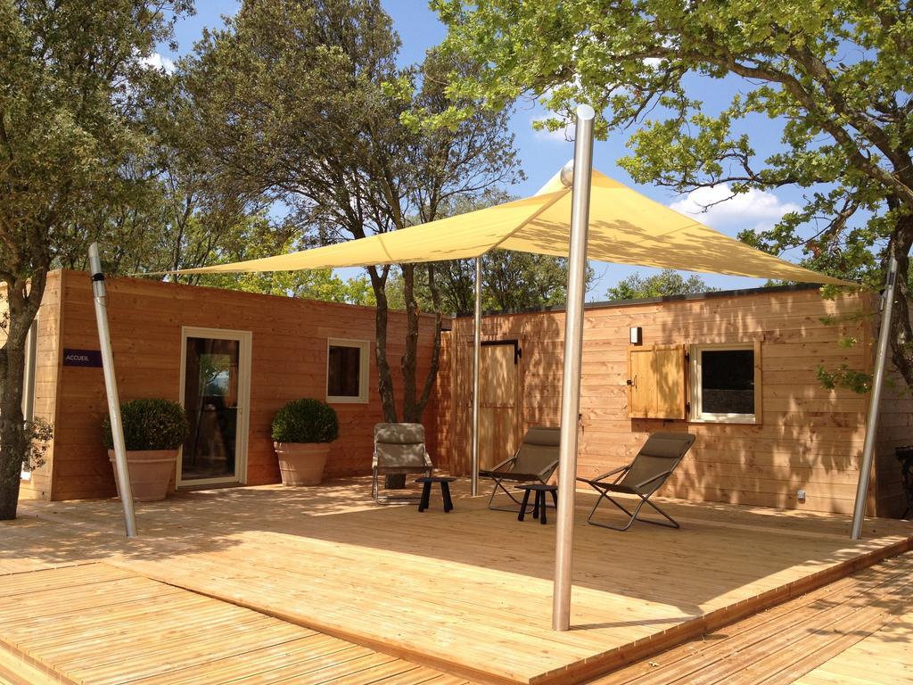 Lodges En Provence - Ecogites & Restaurant Insolites Richerenches Exteriér fotografie